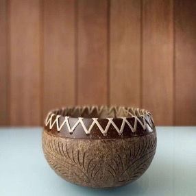 Batok Kelapa Ukir (Mangkuk)